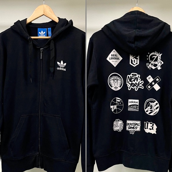adidas Other - Adidas Authentic Trefoil Basketball Logo Hoodie for men’s & Women’s
